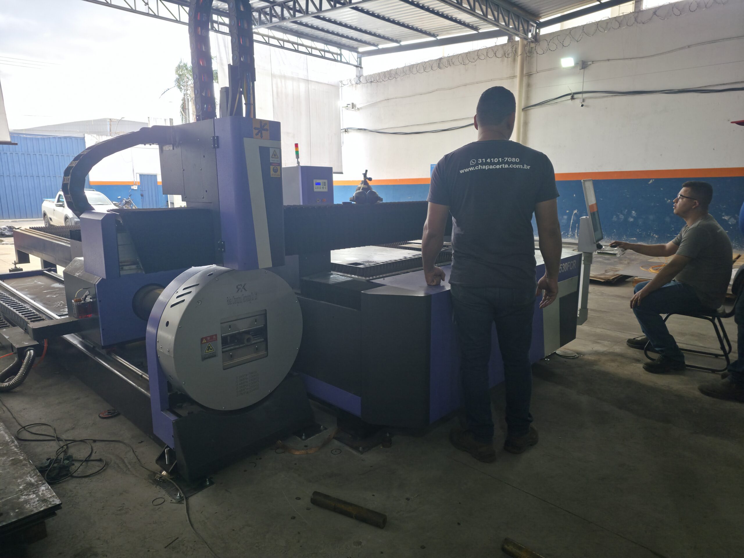 Equipe técnica da Chapa Certa — Sete Lagoas/MG